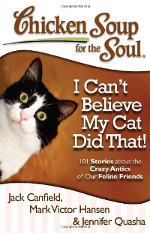 One of the Family tells how our cat with an attitude joined us on a 3-day road trip across South Africa. This Chicken Soup book is available on Amazon.com.